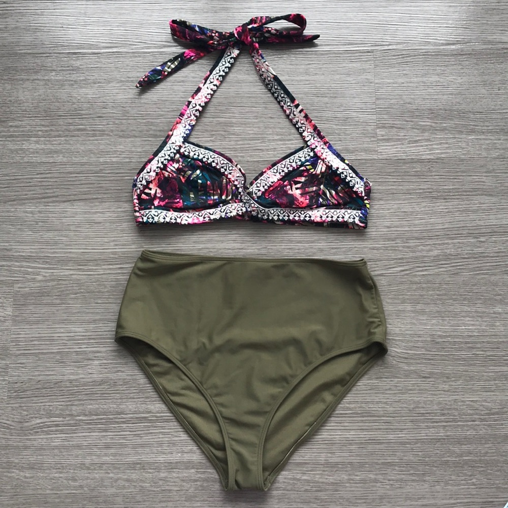 Bikini set bottom size M, PINK top size S